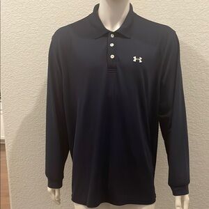 Under Armour Men's Navy Polo Shirt